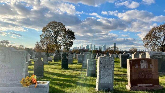 Is it acceptable to run through cemeteries?