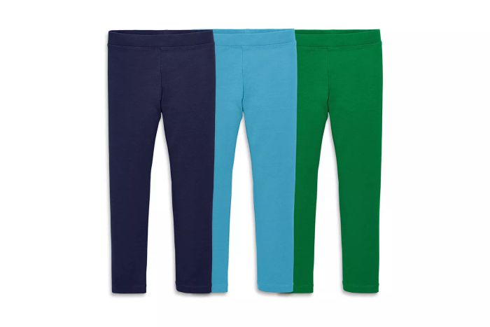 set of three leggings