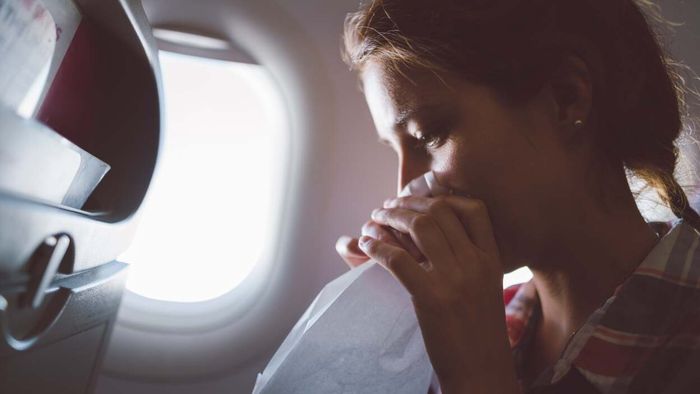 What to Do When You're Feeling Sick on a Plane
