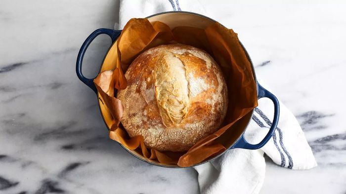 With just four ingredients and a bit of patience, you can create a scrumptious No-Knead Crusty Boule.