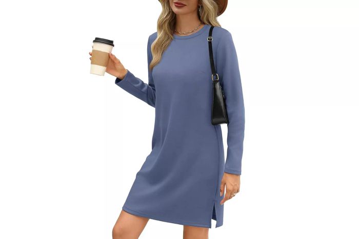 casual long sleeve dress