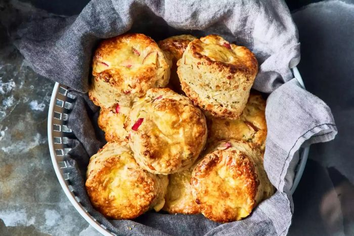Apple Cheddar Biscuits