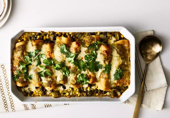 Green Chile Enchiladas Recipe: A flavorful dish featuring a blend of green chiles, cheese, and more. Perfect for a comforting meal.