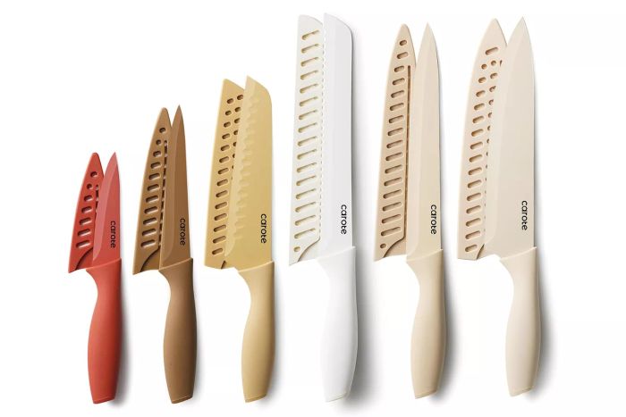 CAROTE 12-Piece Kitchen Knife Collection