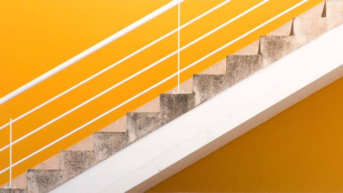 Boost your push-up skills by using stairs as part of your workout.