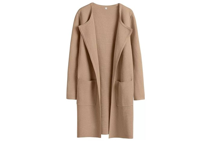 ANRABESS Women's Lightweight Open Front Knit Cardigan