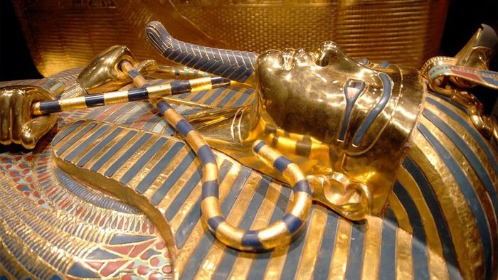 King Tutankhamun's funeral mask