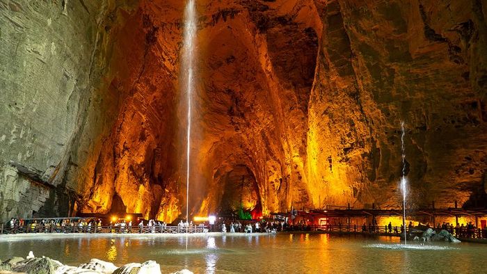 Tenglong Cave, located in China