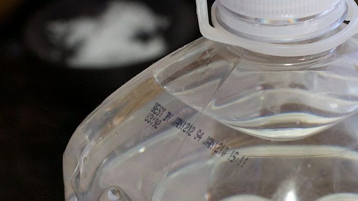 Expiration Date on a Bottle of Water