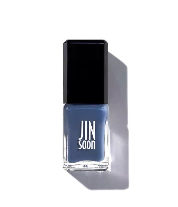 JINsoon nail polish in dusky periwinkle blue