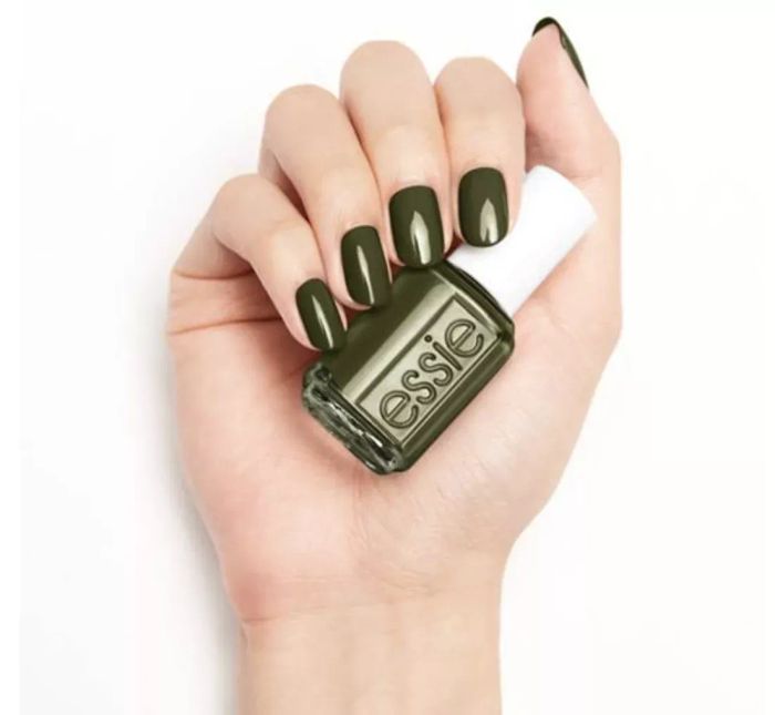 best-fall-nail-colors-Essie Nail Polish in Force of Nature