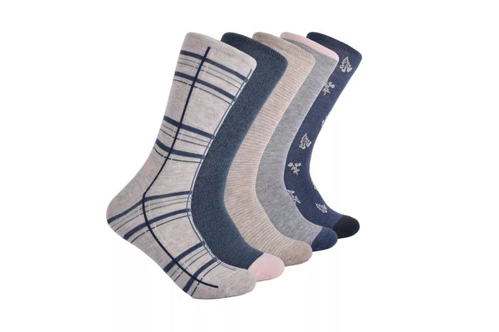 Lucky Brand Women's Crew Socks (5-Pack)
