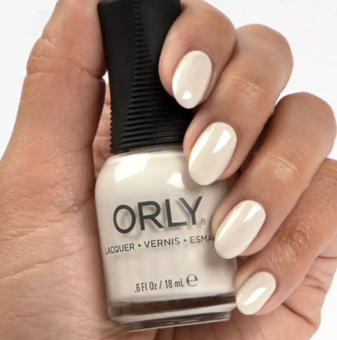 fall-nail-colors-Orly Nail Lacquer in Ceci N’est Pas Blanc