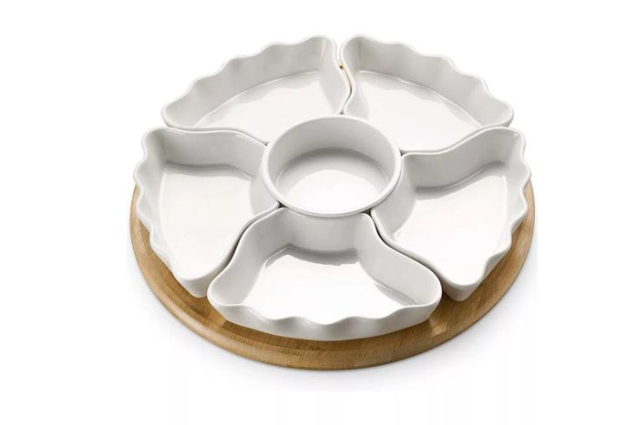 serving tray and platter