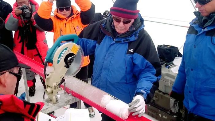 The Tibetan ice core is a crucial subject of study for climate change research.
