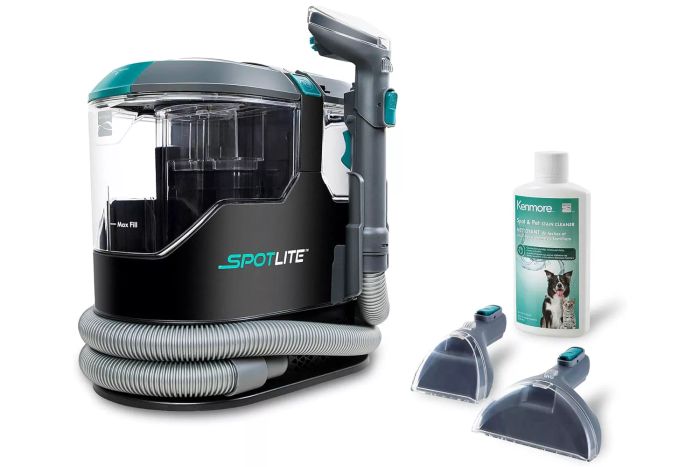 Kenmore KW2001 SpotLite Portable Carpet Spot Cleaner & Pet Stain Remover