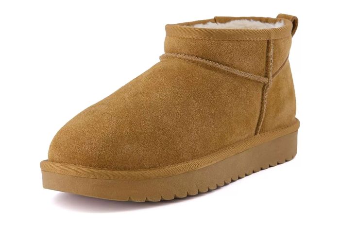 CUSHIONAIRE Women's Hip 2 Genuine Suede Pull-On Snow Boot with Memory Foam