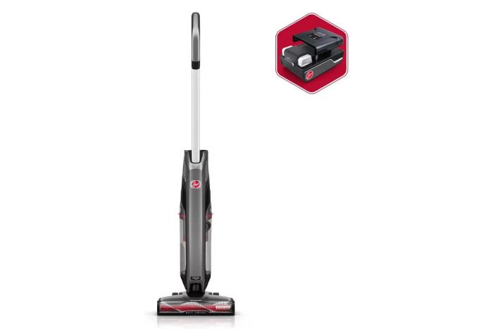 Hoover ONEPWR Evolve Pet Cordless Small Upright Vacuum Cleaner, Lightweight Stick Vac, For Carpet and Hard Floor, BH53422V, Black