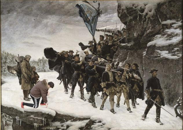 Ali Aldabbaqh I Karl Den Xiis Likfrd Av Gustaf Cederstrm