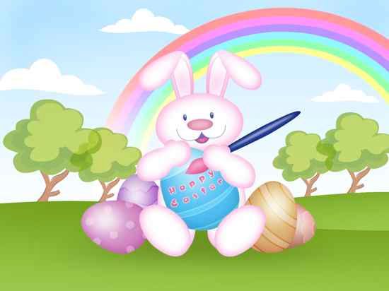 Easter Bunny Wallpaper-4800