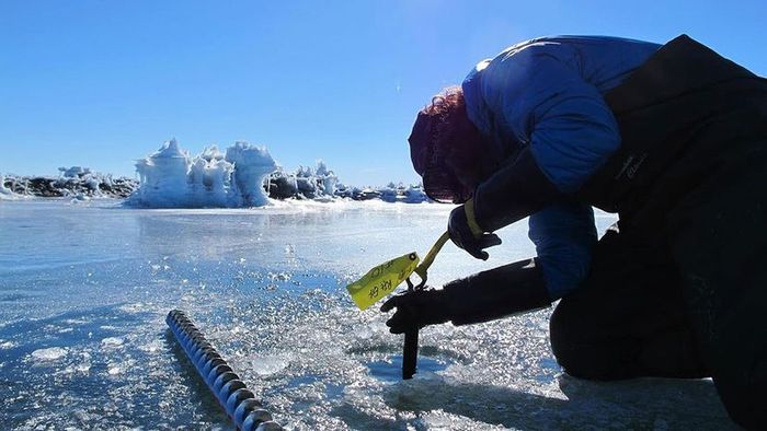 Becky Goodsell, ice quakes, Antarctica