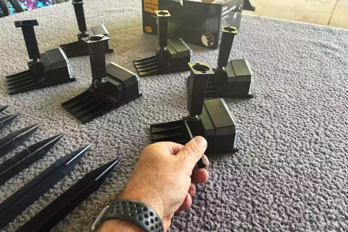 Components of the LEREKAM Solar Spotlights