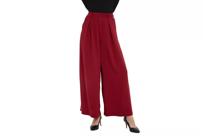 Tronjori High Waist Casual Wide-Leg Palazzo Pants