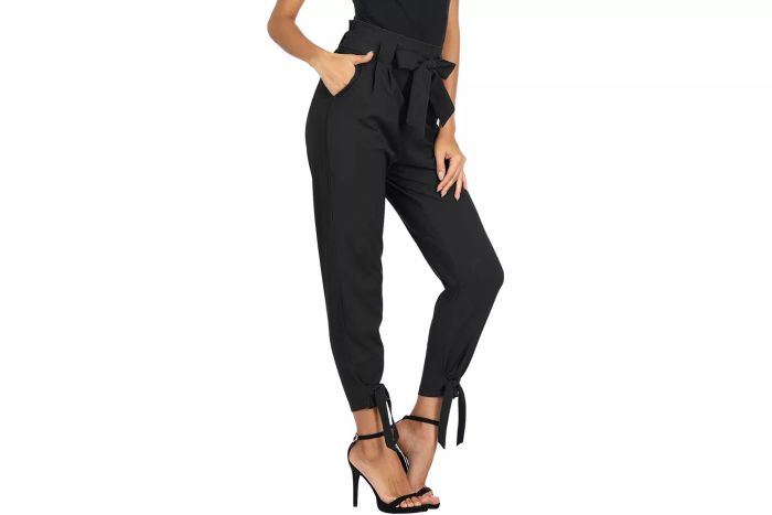 The GRACE KARIN Casual High Waist Pencil Pants are a perfect blend of sophistication and comfort, designed to elevate your workwear collection.