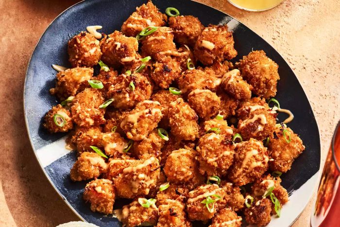 Air-Fried-Gochujang-Maple-CauliflowerBites