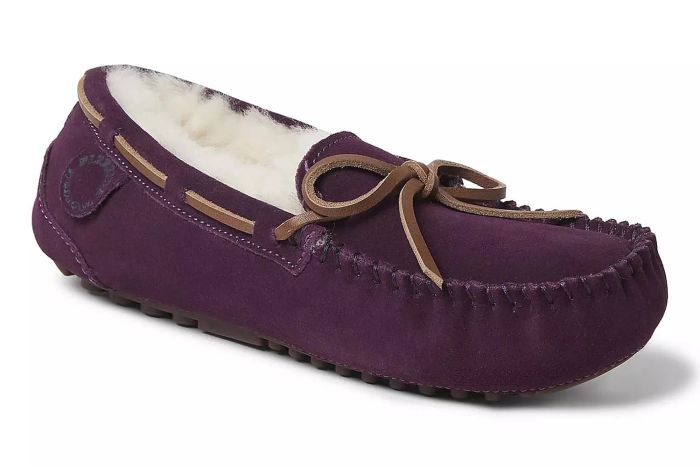 Dearfoams shearling moccasin