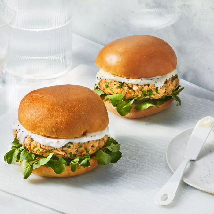Quick and flavorful, these Speedy Salmon Burgers are the perfect meal for when you're short on time.