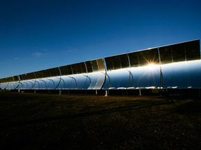 Parabolic troughs, such as those utilized in Colorado, focus the sun's energy to achieve extremely high temperatures.