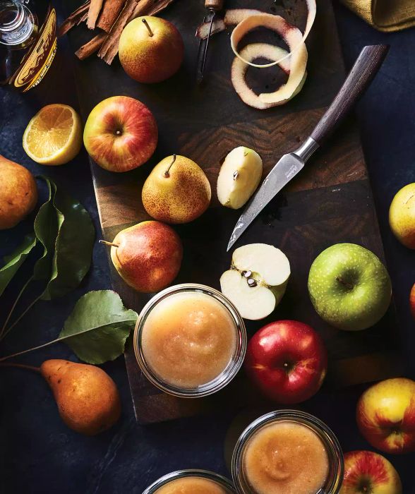 Slow Cooker Apple-and-Pear Sauce