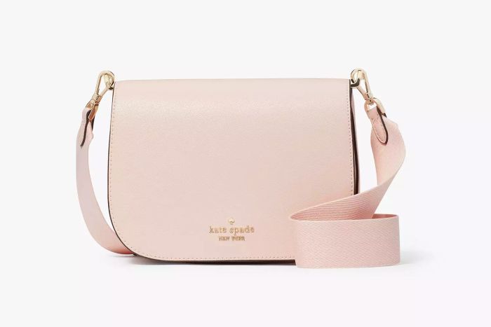 Kate Spade Madison Saffiano Leather Saddle Bag