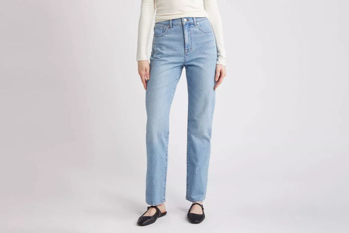 Madewell The '90s High Waist Straight Leg Jeans