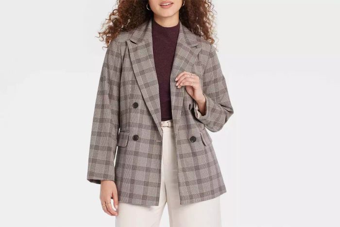 A New Day Double-Breasted Blazer