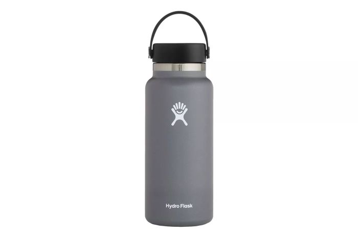 Hydro Flask Wide Mouth vacuum insulated stainless steel water bottle with leakproof closeable 