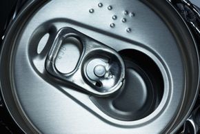 Top of an Aluminum Can