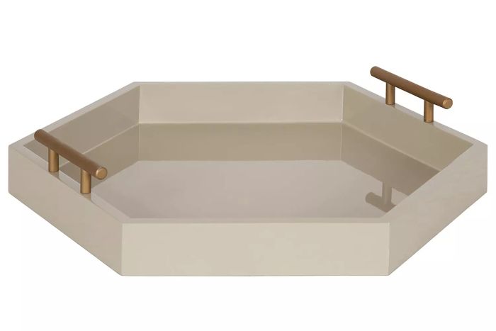 Amazon Kate and Laurel Lipton Modern Hexagon Tray