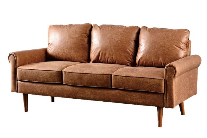 Steelside Ainsley Vegan Leather Sofa