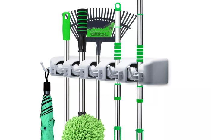 LETMY Wall-Mounted Broom Holder