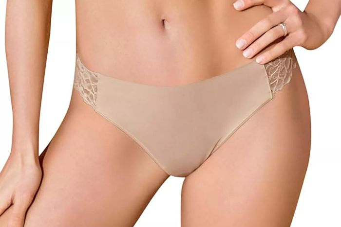 Leonisa Lace Side Seamless Thong Panty