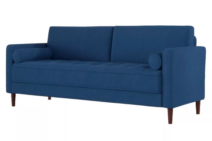 Mercury Row Garren 75.6’’ Square Arm Tufted Sofa