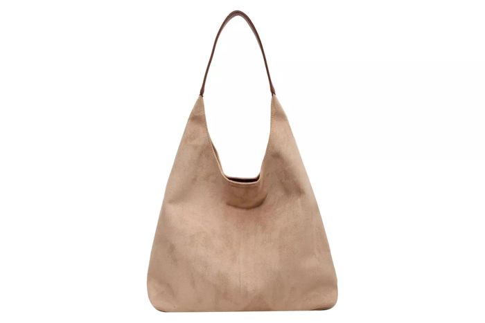 Giltpeak Suede Tote Bag