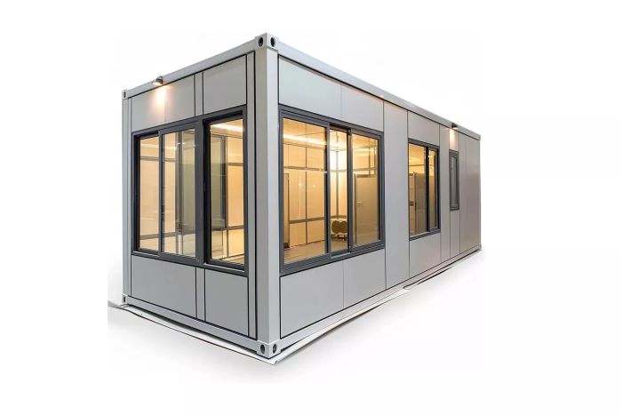 Single-bedroom shipping container home