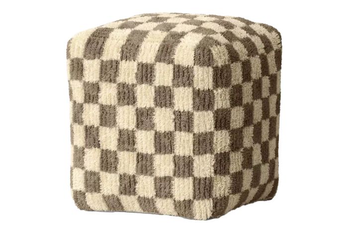 Checkerboard Pouf by Threshold