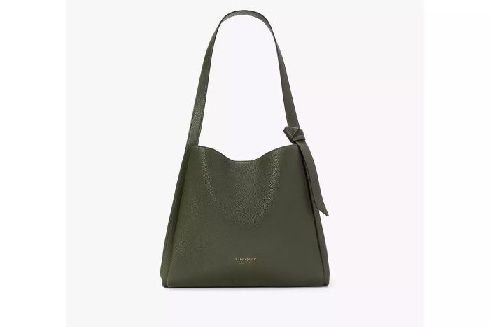 shoulder bag large knot strap