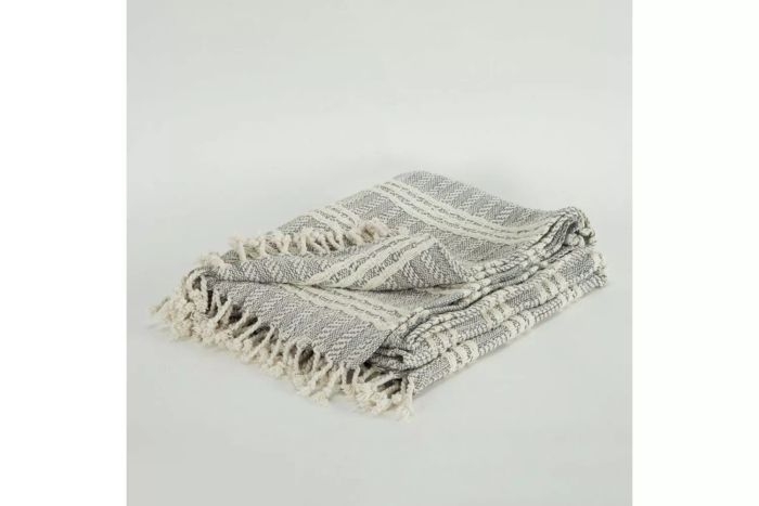 Rizzy Home Woven Throw Blanket