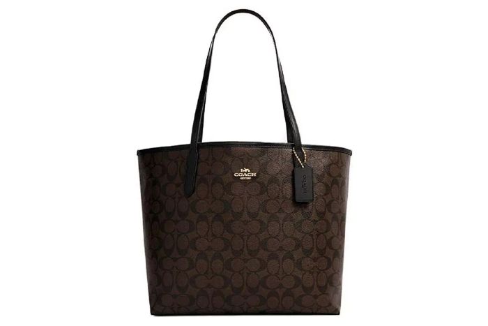 Coach City Tote in Signature Canvas Handbag
