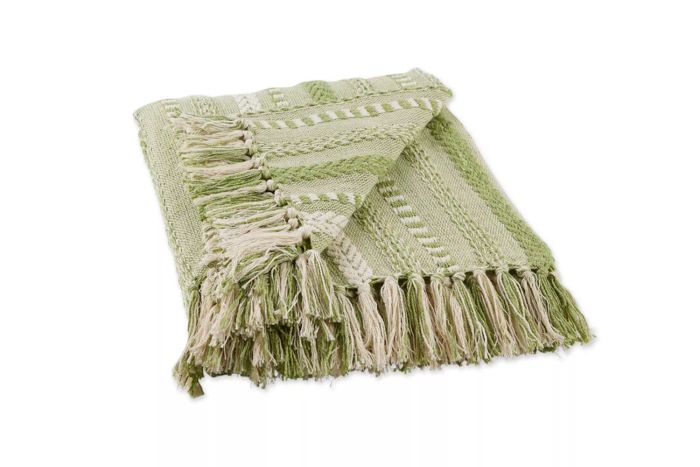 Design Imports Woven Throw Blanket